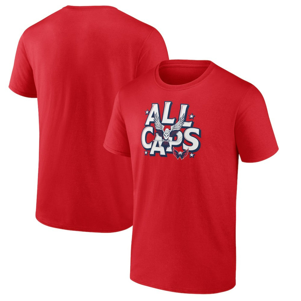 Washington Capitals Fanatics Local Domain T-Shirt - Red | US 201170341