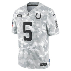 Anthony Richardson Indianapolis Colts 2024 Salute to Service Limited Jersey - Arctic Camo Jerseys