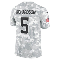 Anthony Richardson Indianapolis Colts 2024 Salute to Service Limited Jersey - Arctic Camo Jerseys
