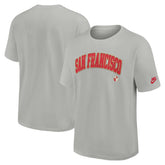 San Francisco 49ers Rewind Statement Max90 T-Shirt - Gray T-shirts