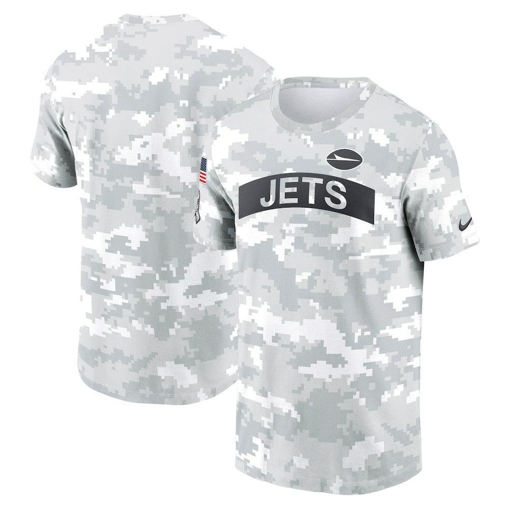 New York Jets 2024 Salute To Service Performance T-Shirt - Arctic Camo T-shirts