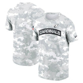 Arizona Cardinals 2024 Salute To Service Performance T-Shirt - Arctic Camo T-shirts
