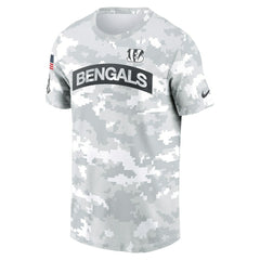 Cincinnati Bengals 2024 Salute To Service Big & Tall Performance T-Shirt - White T-shirts