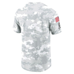 Cincinnati Bengals 2024 Salute To Service Big & Tall Performance T-Shirt - White T-shirts
