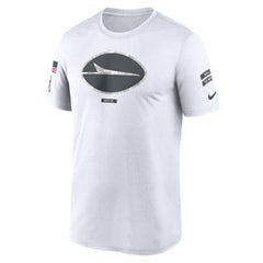 New York Jets 2024 Salute To Service Legend Performance T-Shirt - White T-shirts