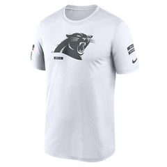 Carolina Panthers 2024 Salute To Service Legend Performance T-Shirt - White T-shirts