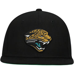 Jacksonville Jaguars Youth Gridiron Classics Ground Snapback Hat - Black Hats