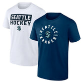 Seattle Kraken Fanatics Big & Tall 2-Pack T-Shirt Set | US 201173202