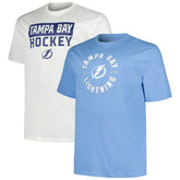 Tampa Bay Lightning Fanatics Big & Tall 2-Pack T-Shirt Set | US 201173203