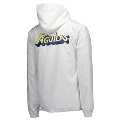 Club America Home Match Hoodie Full-Zip Windbreaker Jacket White