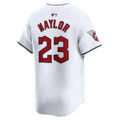 Bo Naylor Cleveland Guardians Nike Home Limited Player Jersey - White Jerseys