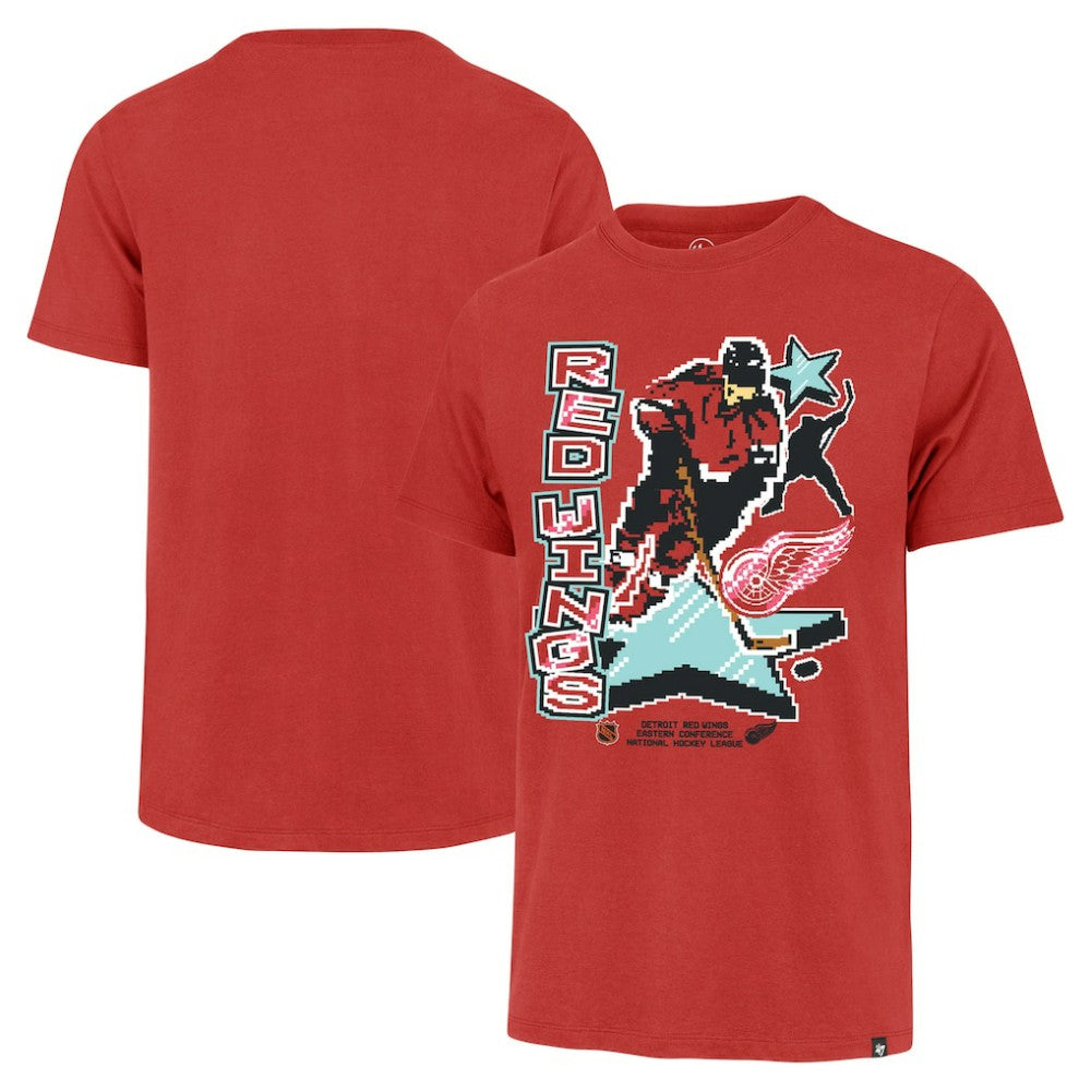 Detroit Red Wings '47 Lamp Lighter Franklin T-Shirt - Red | US 201177487