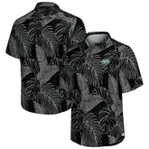 New York Jets Sport Vine Line Button-Down Shirt - Black