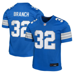 Brian Branch Detroit Lions Youth Game Jersey - Blue Jerseys