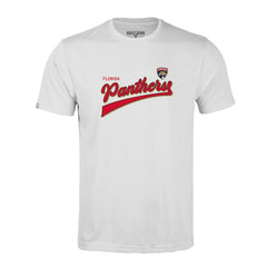 Florida Panthers Levelwear Richmond Retro Script T-Shirt - White | US 201183320