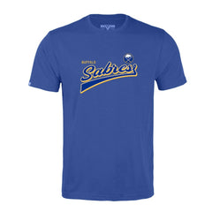 Buffalo Sabres Levelwear Richmond Retro Script T-Shirt - Royal | US 201183333