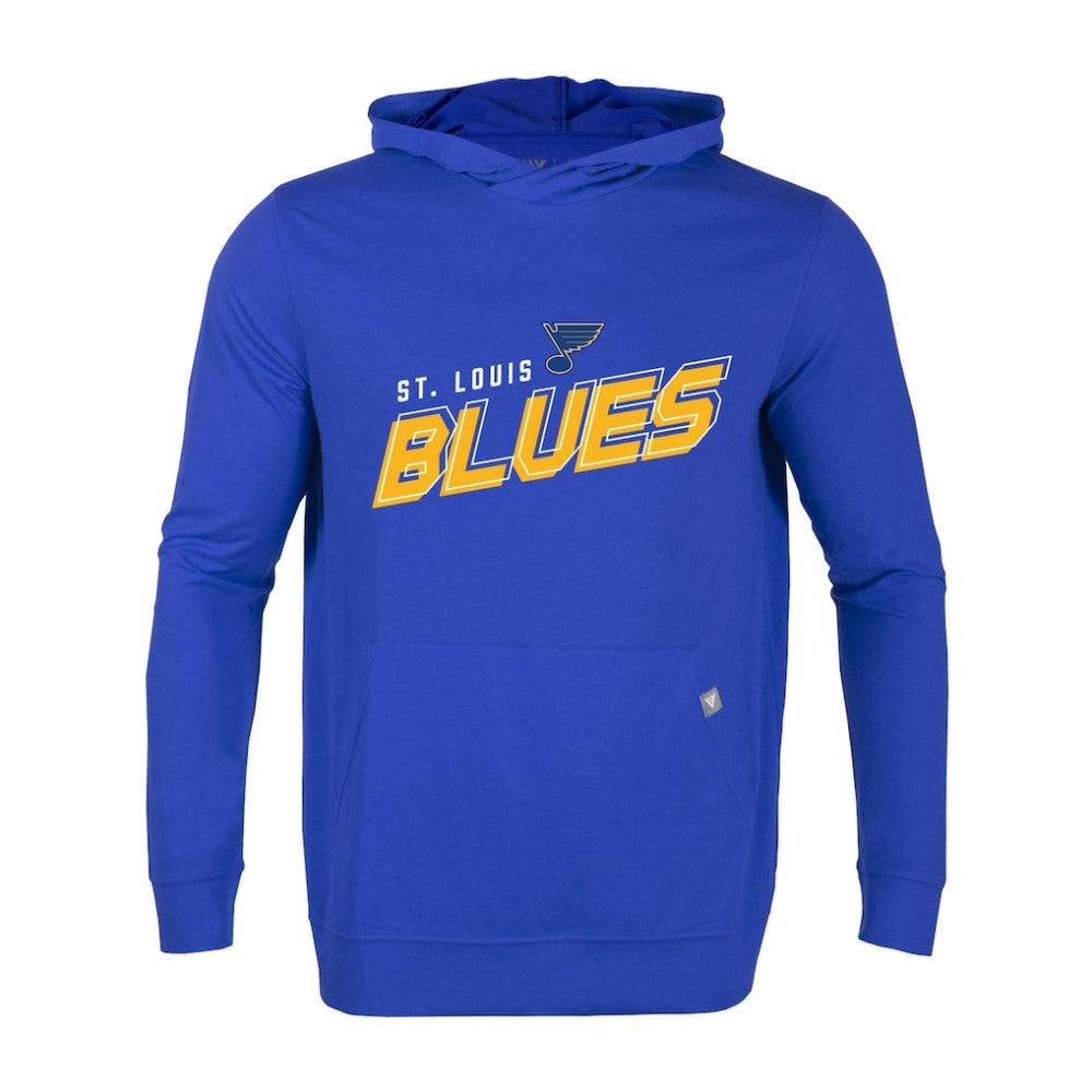 St. Louis Blues Levelwear Relay Premier 2.0 Pullover Hoodie - Blue | US 201183347