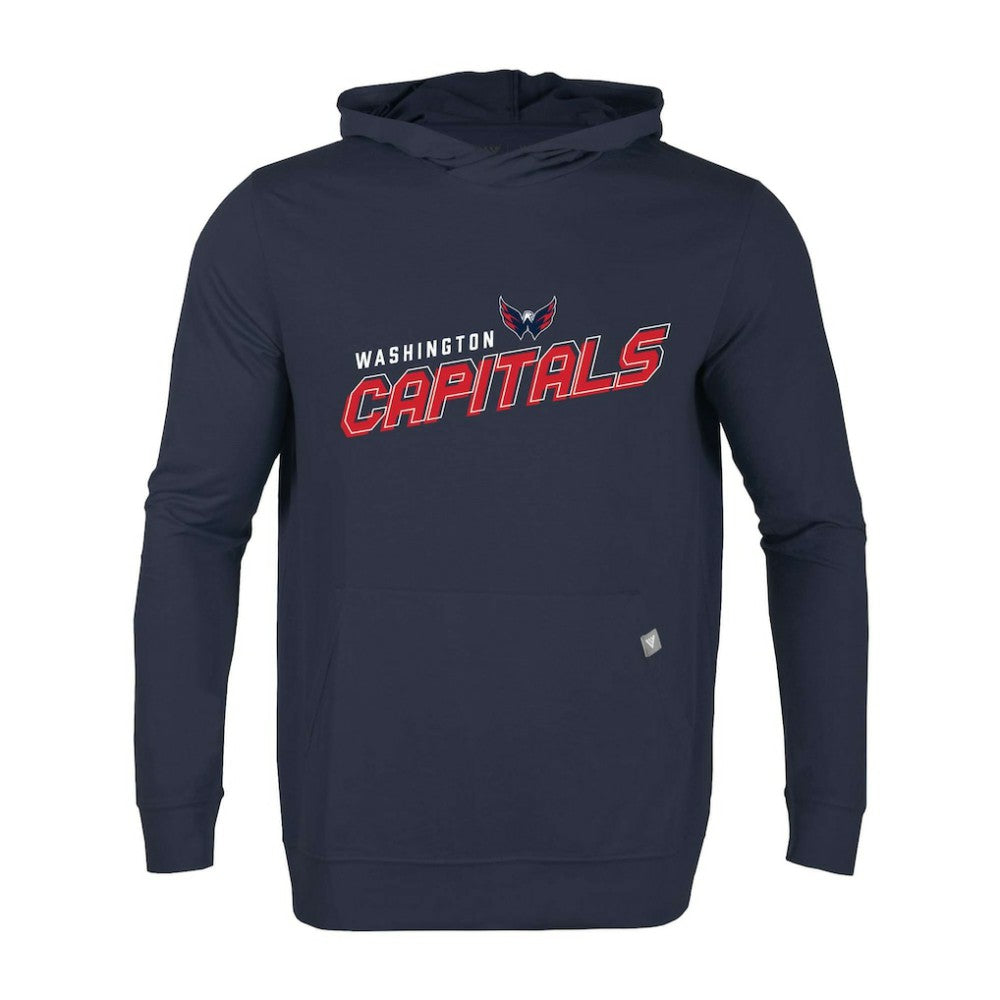 Washington Capitals Levelwear Relay Premier 2.0 Pullover Hoodie - Navy | US 201183354