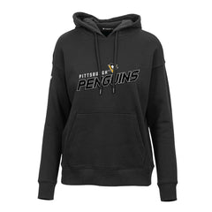 Pittsburgh Penguins Levelwear Women's Adorn Premier 2.0 Fleece Pullover Hoodie - Black | US 201183488