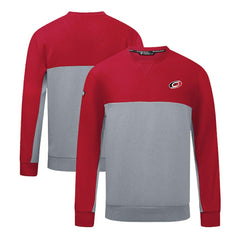 Carolina Hurricanes Levelwear Legacy Insignia Core Sweatshirt - Red/Gray | US 201183637