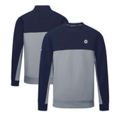 Winnipeg Jets Levelwear Legacy Insignia Core Sweatshirt - Navy/Gray | US 201183646