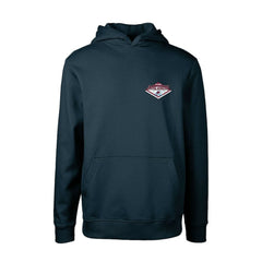 Colorado Avalanche Levelwear Youth Podium Club Patch 2.0 Fleece Pullover Hoodie - Navy | US 201183732
