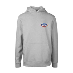 New York Islanders Levelwear Youth Podium Club Patch 2.0 Fleece Pullover Hoodie - Gray | US 201183747
