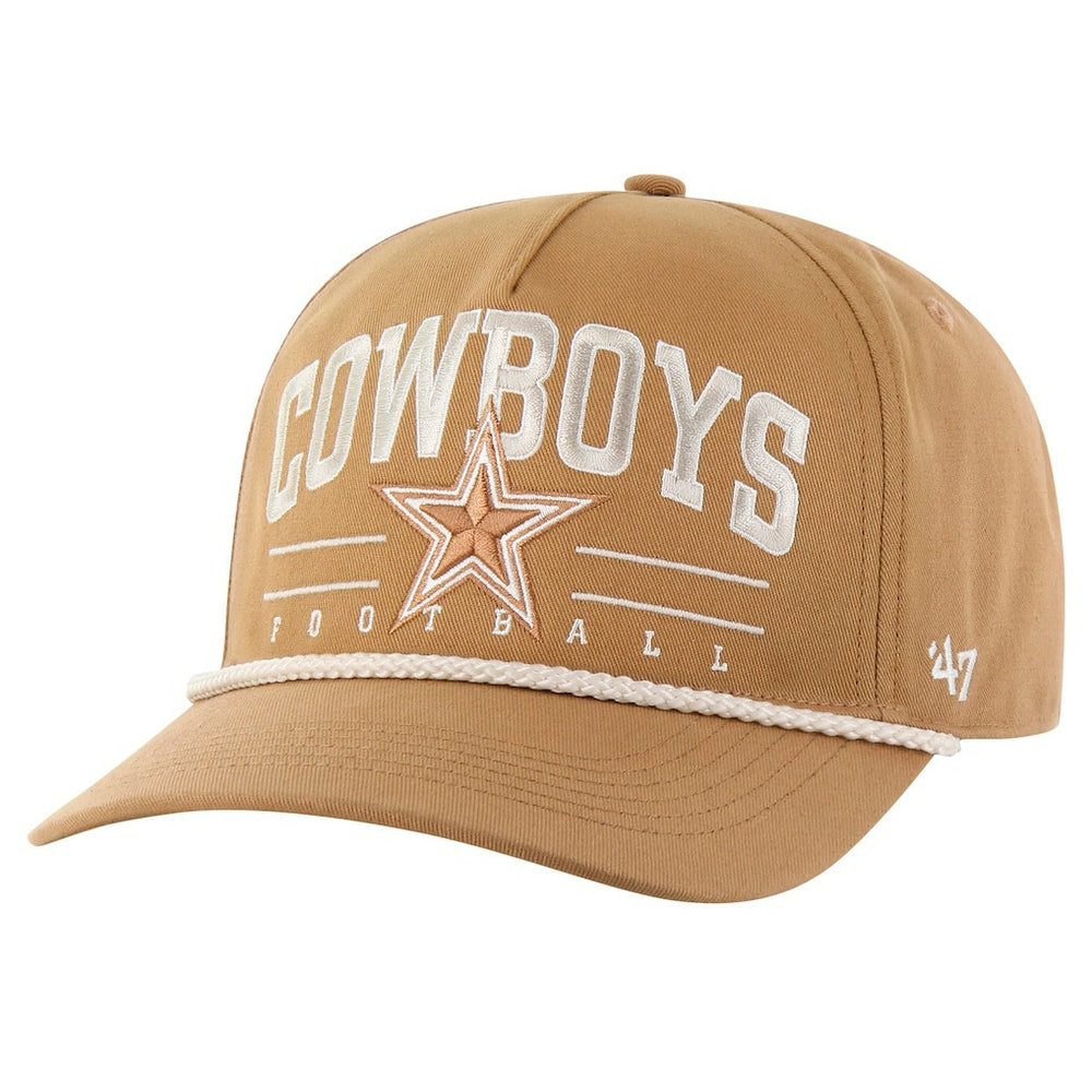 Dallas Cowboys '47 Roscoe Rope Hitch Adjustable Hat - Tan Hats