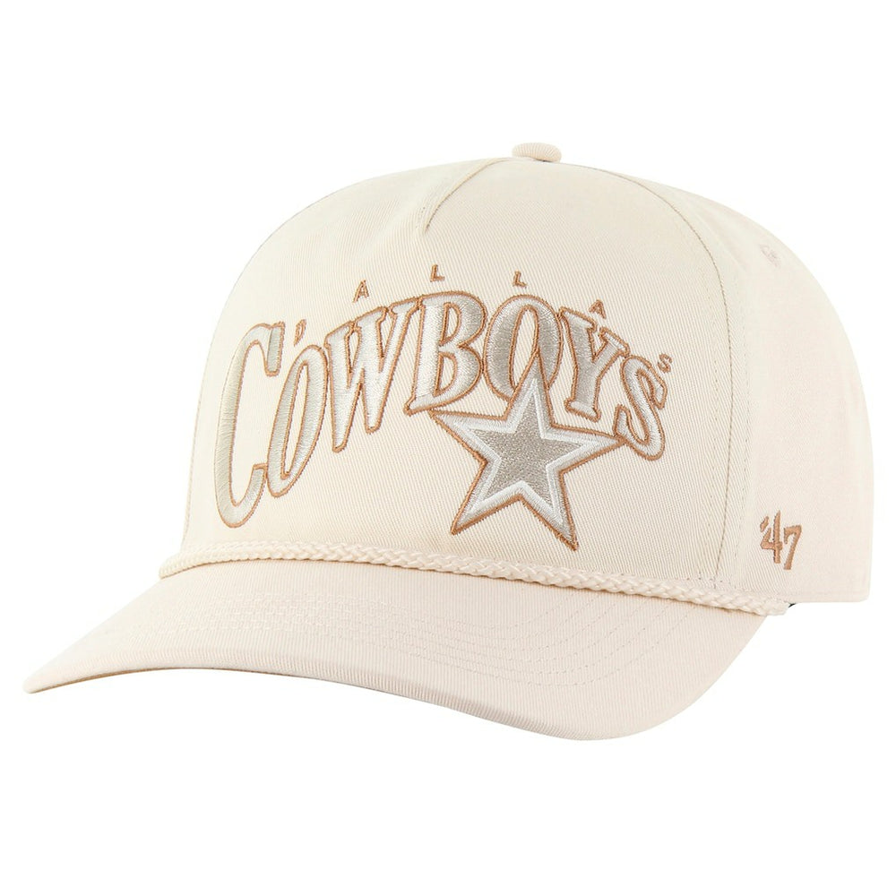 Dallas Cowboys '47 Wave Rope Hitch Adjustable Hat - Natural Hats