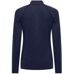 Detroit Tigers Levelwear Women's Kinetic Insignia Quarter-Zip Pullover - Navy Pullover