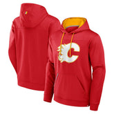 Calgary Flames Fanatics Defender Pullover Hoodie - Red | US 201190083