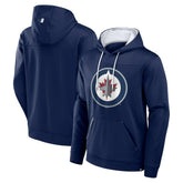 Winnipeg Jets Fanatics Defender Pullover Hoodie - Navy | US 201190085