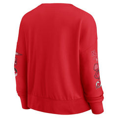 New Jersey Devils Fanatics Women's Go Team Pullover Sweatshirt - Red | US 201190232