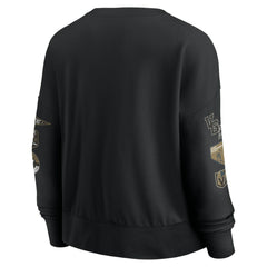 Vegas Golden Knights Fanatics Women's Go Team Pullover Sweatshirt - Black | US 201190246