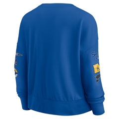 St. Louis Blues Fanatics Women's Go Team Pullover Sweatshirt - Blue | US 201190250