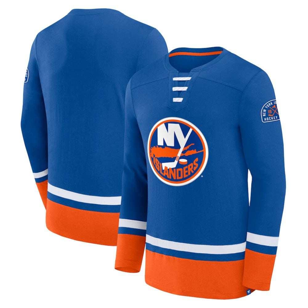 New York Islanders Fanatics High Point Long Sleeve T-Shirt - Royal | US 201190276