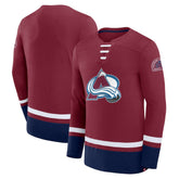 Colorado Avalanche Fanatics High Point Long Sleeve T-Shirt - Burgundy | US 201190296