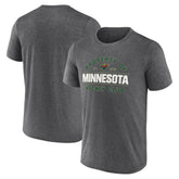 Minnesota Wild Fanatics Property Of T-Shirt - Heather Charcoal | US 201190985