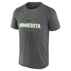 Minnesota Wild Fanatics Property Of T-Shirt - Heather Charcoal | US 201190985