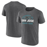 San Jose Sharks Fanatics Property Of T-Shirt - Heather Charcoal | US 201190990