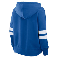 New York Islanders Fanatics Women's Oversized Seize Pullover Hoodie - Royal | US 201191040