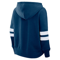Seattle Kraken Fanatics Women's Oversized Seize Pullover Hoodie - Deep Sea Blue | US 201191049