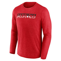 Carolina Hurricanes Fanatics Transition Long Sleeve T-Shirt - Heather Red | US 201191104