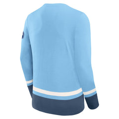 Pittsburgh Penguins Fanatics Vintage High Point Long Sleeve T-Shirt - Light Blue | US 201191181
