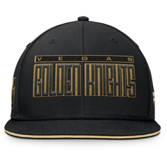 Vegas Golden Knights Fanatics Fundamental Gino Stack Snapback Hat - Black | US 201193214