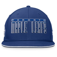 Toronto Maple Leafs Fanatics Fundamental Gino Stack Snapback Hat - Blue | US 201193227