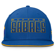 Buffalo Sabres Fanatics Fundamental Gino Stack Snapback Hat - Royal | US 201193228