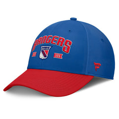 New York Rangers Fanatics Heritage Captain Flex Hat - Blue/Red | US 201193243