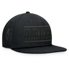 Vegas Golden Knights Fanatics Heritage Ice Time Wordmark Fitted Hat - Black | US 201193246