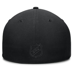 Vegas Golden Knights Fanatics Heritage Ice Time Wordmark Fitted Hat - Black | US 201193246